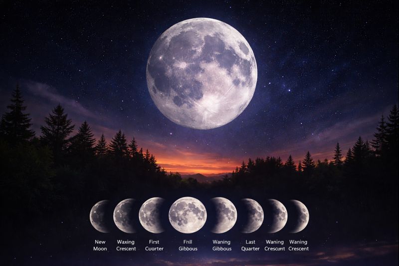 moon phases